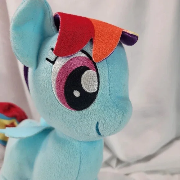 My Little Pony Rainbow Dash Plush Hasbro Stuffed Animal 10" - Picture 4 of 15